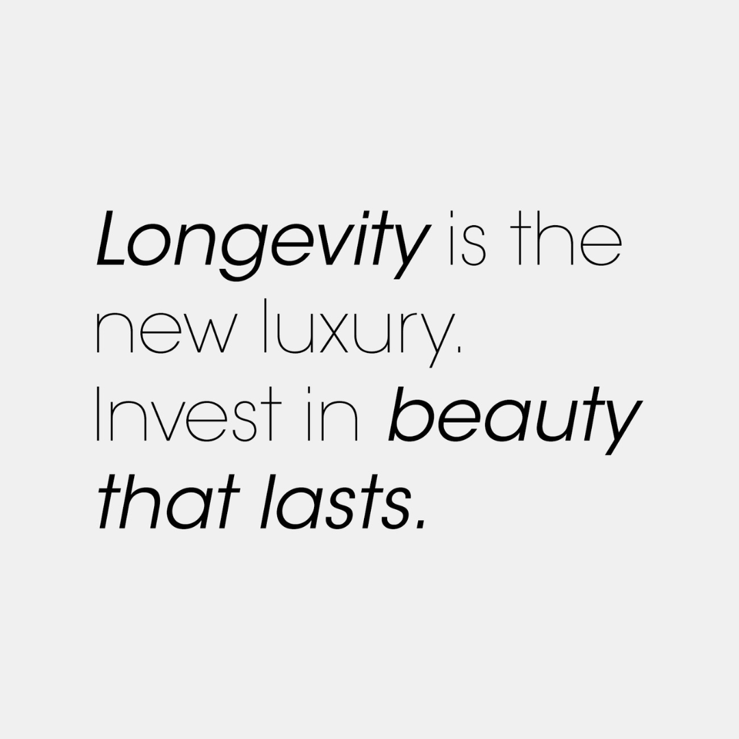 Longevity – huidverzorging die verder kijkt